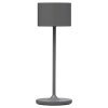 Lampă portabilă de masă FAROL MINI 19,5 cm, LED, gri cald, aluminiu, Blomus