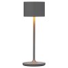 Lampă portabilă de masă FAROL MINI 19,5 cm, LED, gri cald, aluminiu, Blomus