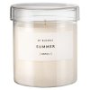 Lumânare parfumată VALOA SUMMER S 6 cm, set de 3 buc, rezervă, Blomus