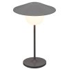 Lampă de masă portabilă ANI MINI 21 cm, LED, gri cald, aluminiu, Blomus