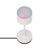 Lampă de masă portabilă FAROL MINI 19,5 cm, LED, alb, aluminiu, Blomus