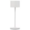 Lampă de masă portabilă FAROL MINI 19,5 cm, LED, alb, aluminiu, Blomus