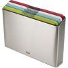 Tocător FOLIO ICON 60226 34 x 24 cm, set de 4 buc, plastic/inox, Joseph Joseph