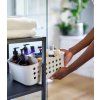 Cutie de depozitare pentru baie EASYSTORE 70587 35 cm, ecru, plastic, Joseph Joseph