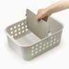 Cutie de depozitare pentru baie EASYSTORE 70587 35 cm, ecru, plastic, Joseph Joseph