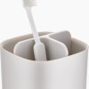 Cupa pentru periuță de dinți EASYSTORE 70574 ecru, plastic, Joseph Joseph