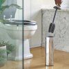 Perie pentru toaletă FLEX 360 LUXE 70583 44 cm, argintiu, oțel inoxidabil, Joseph Joseph
