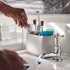 Cupa pentru periuță de dinți EASYSTORE 70575 ecru, plastic, Joseph Joseph