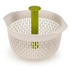 Strecurătoare SPINDOLA 20185 26 cm, alb/verde, din plastic, Joseph Joseph