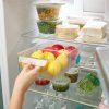 Organizator pentru frigider FRIDGESTORE 851663 31 cm, transparent, plastic, Joseph Joseph