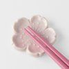 Suport pentru bețișoare chinezești PINK SAKURA 4,5 cm, roz, ceramică, MIJ