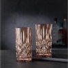 Pahar înalt pentru băuturi NOBLESSE COLORS 395 ml, set de 2 buc, tutun, Nachtmann