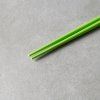 Bețișoare 22,5 cm, transparent verde / alb, bambus, MIJ