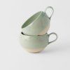 Cană 300 ml, albastru, ceramică, MIJ