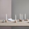 Suport pentru lumânări ORA 8 cm, argintiu, oțel inoxidabil, Stelton