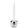 Suport pentru lumânări ORA 8 cm, argintiu, oțel inoxidabil, Stelton