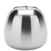 Suport pentru lumânări ORA 8 cm, argintiu, oțel inoxidabil, Stelton