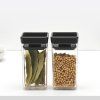 Recipient pentru depozitarea alimentelor TASTY PLUS 150 ml, set de 2 buc, gri închis, Brabantia