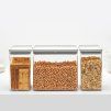 Recipient pentru depozitarea alimentelor TASTY PLUS, set de 3 buc, gri deschis, Brabantia