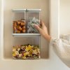 Recipient pentru depozitarea alimentelor TASTY PLUS, set de 3 buc, gri deschis, Brabantia