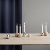 Suport pentru lumânări ORA 6,5 cm, maro, lemn de fag, Stelton