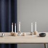 Suport pentru lumânări ORA 8 cm, maro, lemn de fag, Stelton