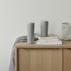 Cană termos CARRIE 400 ml, gri deschis, oțel inoxidabil, Stelton