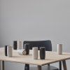 Râșniță pentru sare NORMAN FOSTER 13 cm, gri deschis, plastic, Stelton