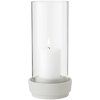 Suport de lumânare pentru cină HURRICANE 24 cm, nisip, gresie, Stelton