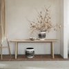 Bol de servit STOCKHOLM LIGNUM 40 cm, argintiu, aluminiu, Stelton
