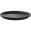 Farfurie pentru cină THEO 22 cm, negru, ceramică, Stelton