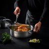 Lingură Saucier ORIGINAL PROFI 29 cm, argintiu, oțel inoxidabil, Fissler