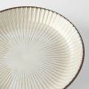 Farfurie pentru cină WHITE SENDAN 22,5 cm, alb, ceramică, MIJ