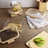 Set recipiente de vid PKV-056, set de 5 buc, Pebbly
