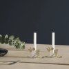 Suport de lumânare pentru cină WHILE WAITING 10503 6 cm, alamă, oțel inoxidabil, Stelton