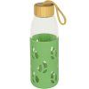 Sticlă de apă PKV-023 550 ml, verde, sticlă, Pebbly