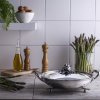 Tigaie pentru servire OPUS PRIMA 30 cm, argintiu, oțel inoxidabil, Ruffoni