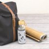Sticlă de apă PKV-002 550 ml, gri, sticlă, Pebbly