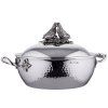Oală de gătit OPUS PRIMA 24 cm, argintiu, oțel inoxidabil, Ruffoni