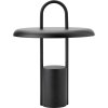 Lampă de masă portabilă PIER 25 cm, LED, negru, Stelton