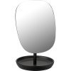 Oglindă cosmetică FJORD 25 cm, negru, fier / gresie, Stelton
