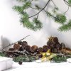 Decorațiuni de Crăciun FIGURA 5 cm, inimă, alb moale, oțel inoxidabil, Stelton