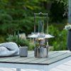 Lanternă EM 43 cm, argintiu, oțel inoxidabil, Stelton