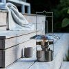 Lanternă EM 43 cm, argintiu, oțel inoxidabil, Stelton
