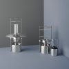Lanternă EM 43 cm, argintiu, oțel inoxidabil, Stelton