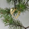 Decorațiuni de Crăciun FIGURA 9 cm, inimă, alamă, oțel inoxidabil, Stelton