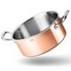 Capac pentru cratiță CON CLASSE 24 cm, cupru, Ruffoni