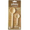 Cupe de măsurat NBA226, set de 2 buc, lemn, Pebbly