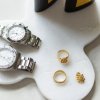 Tavă decorativă SKAGEN 26 cm, maro, marmură, Humdakin