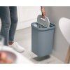 Coș de gunoi GORECYCLE 30109 14 l, pentru deșeuri sortate, gri, Joseph Joseph